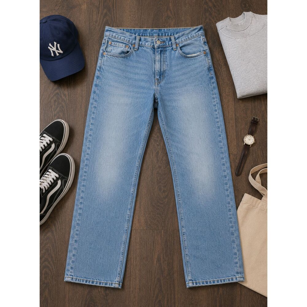 Levi's Men's 505 Jean Regular Fit Straight Leg Size 36, 38x33 (544)